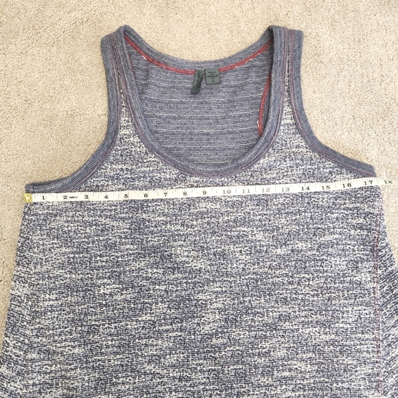 Anthropologie Left Of Center Knit Patch Tank Dress Asymmetrical Hem Size S - Picture 7 of 9